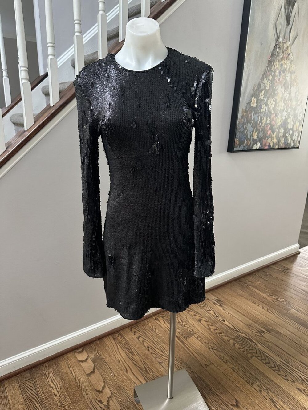 Elizabeth and James Siggy Sequin Mini Dress Size 6